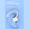 Wireless Earbuds Noise Reduction Single Over Ear Buds Wrap Around Earbuds with Earhooks Bluetooth-compatible Earpiece