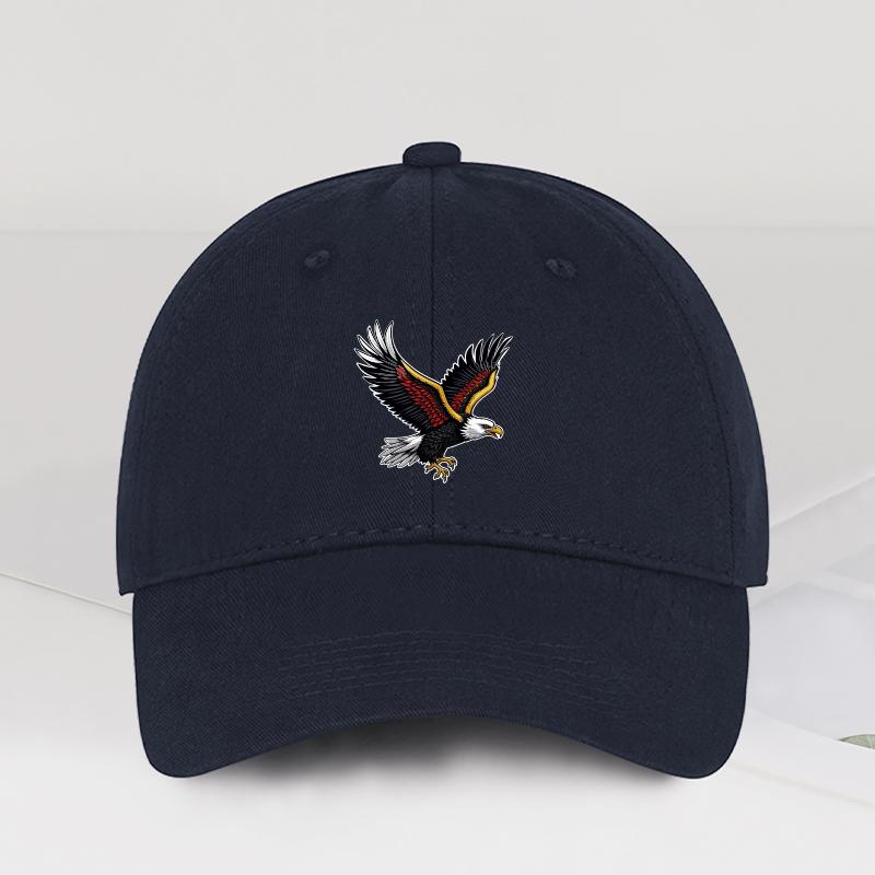 MLFO Eagle SoftTop Baseball Cap Bold Patriotic Retro Style Daily Commute Outdoor Hiking For Patriotic Enthusiasts Holiday Gif