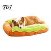 Breathable Pet Sleeping Pad Hot Dog Bed, Removable Washable Mat, Cozy Plush Nest Indoor Cat Bed Cute for Small Dogs Cats Use House Dachshunds