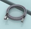 USB4 Type-C Elbow Extension Cable (M To F) Thunderbolt 4/3, 240W Fast Charging, 40Gbps