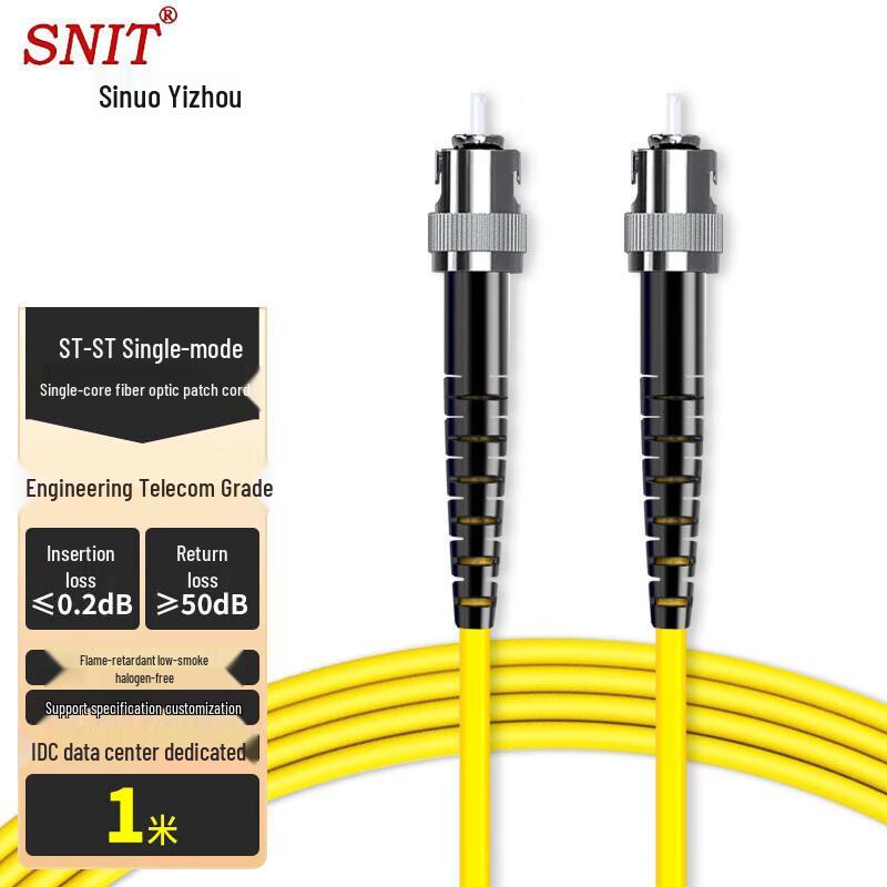 SNIT Telecom-Grade Glasvezel Patchkabel
