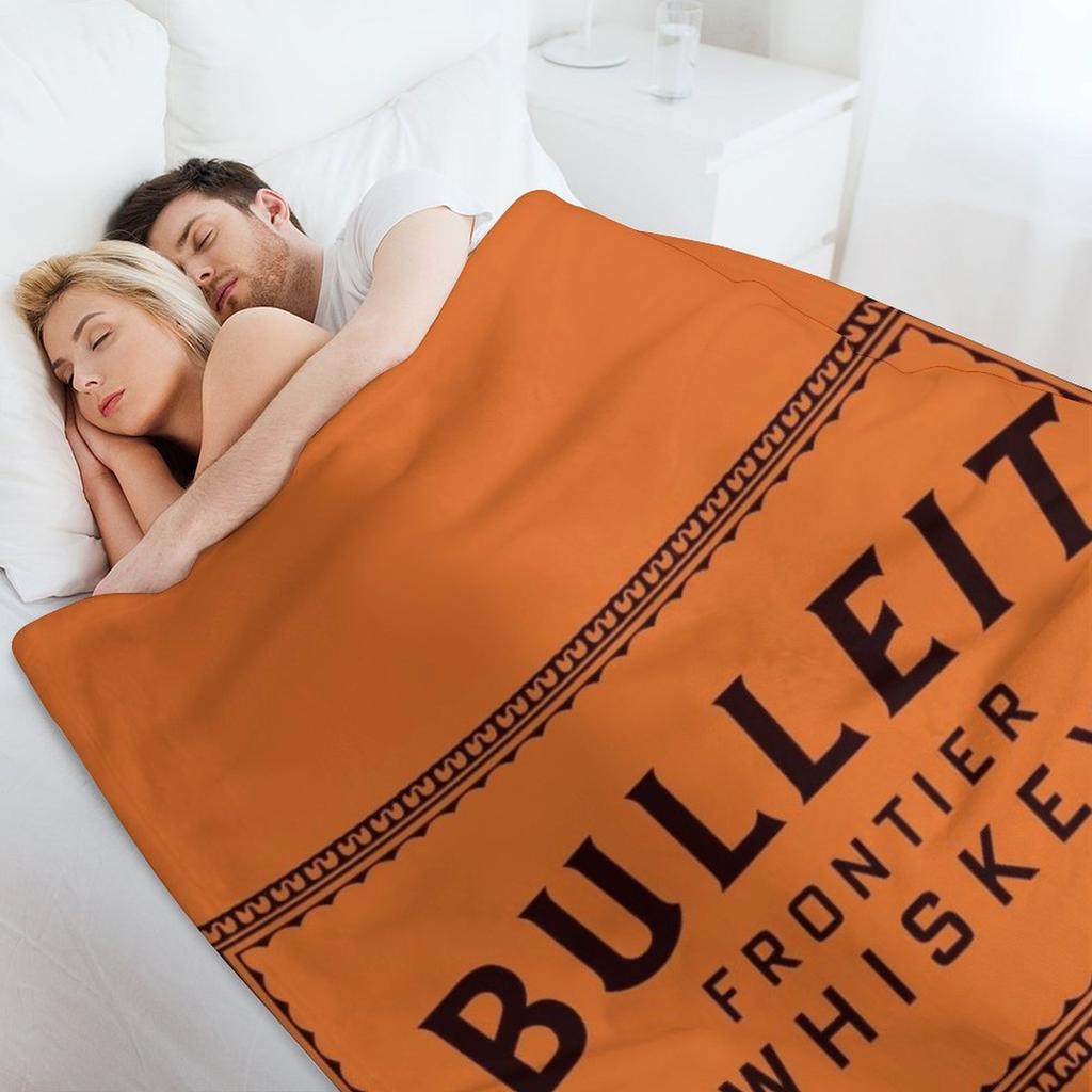 lying Bulleit Bourbon on Throw Blanket christmas decoration Shaggy Weighted manga Blankets