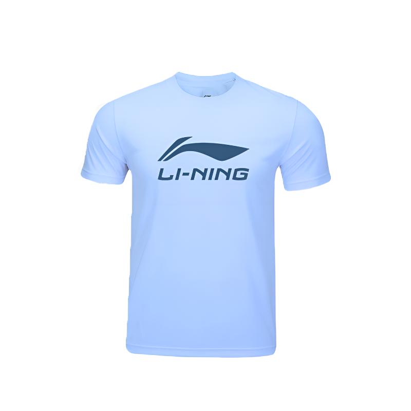 Li Ning T Shirt Men s Glacier Blue ATSU493-7 3XL