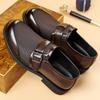 Fashion Leisure Walk Male Loafers Outdoor Anti-slip Men's Driving Shoes Handmade Business Footwear Elegantes Slip On Flats Oxford Shoes