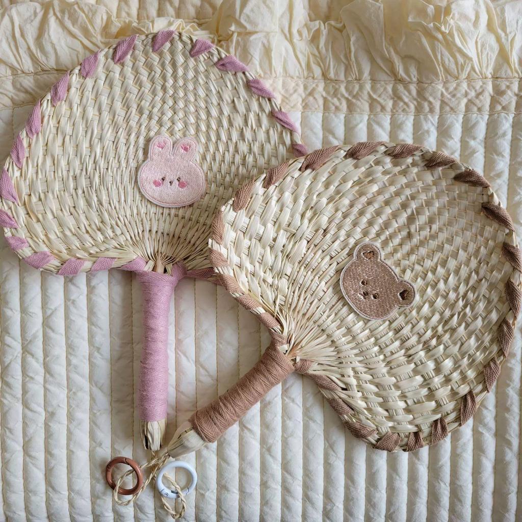 Weekend Outing: New Chinese-Style Small Palm Fans, Cute Handmade Creative Fans, Summer Sweet and Spicy Style Tassel Baby Palm Fans