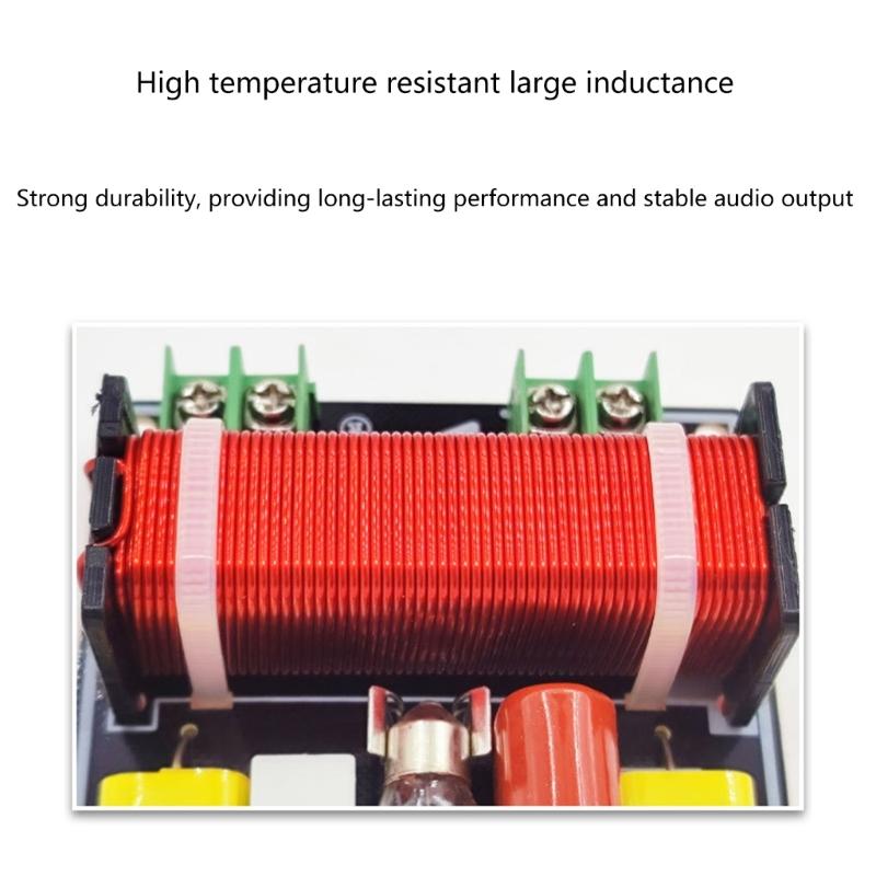 150W HiFi Treble Bass Frequency Divider Stage Video Sound Stereo Crossover Tweeter Filters Devices Outdoor Speaker DIY