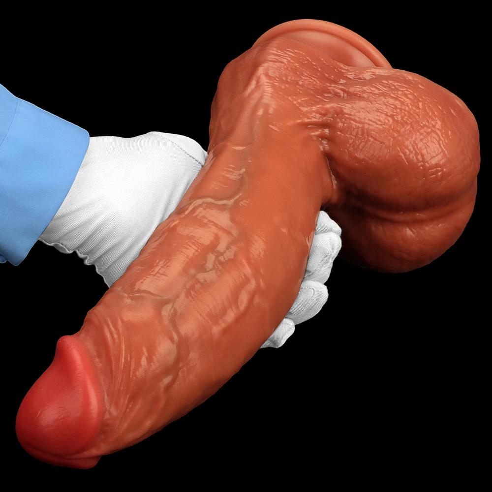 4 Size Large Liquid Silicone Dildo Simulated Penis Butt Plug Fisting Sex Toy Strap On Cock Big Dick Realistic Cock