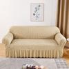 Sofa Cover Thick Elastic Solid Stretch Couch Slipcovers 1/2/3/4 Seater Sofa Armchair Cover