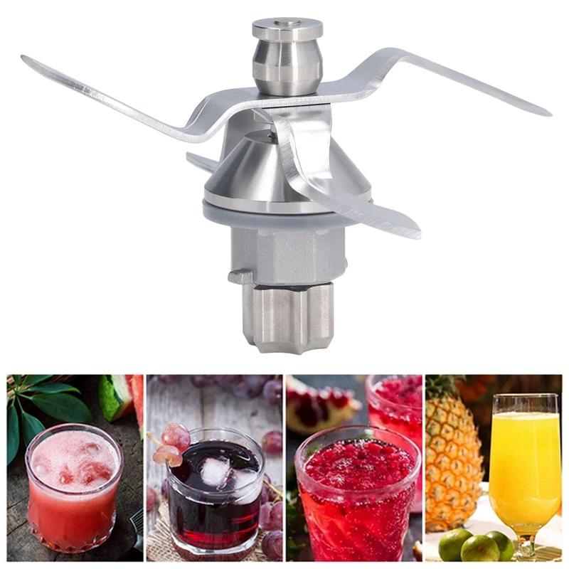 Stainless Steel Blender Blade Set Chef Machine Knife Accessories Replacement Compatible For Tm31 Thermomix Knife Handle
