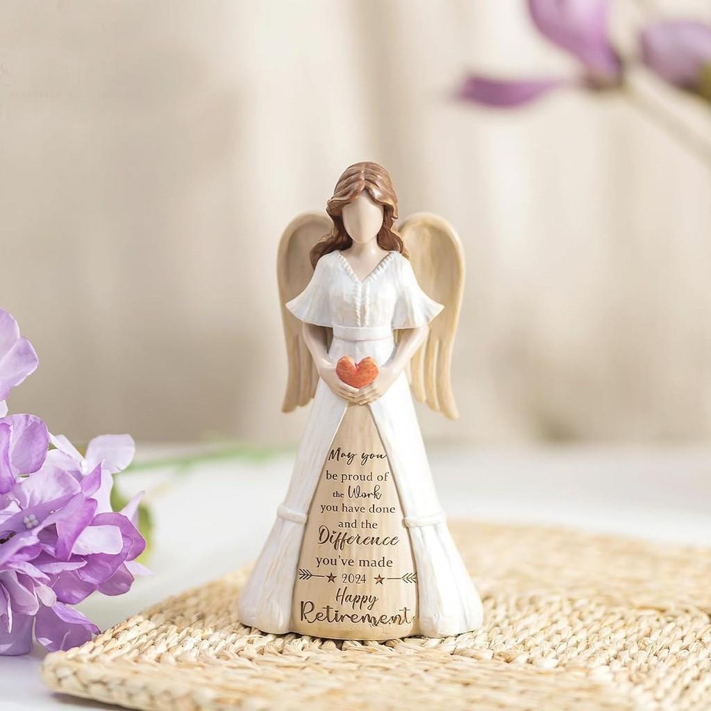 Resin Charming Angel Figurine For Home Decoration Gift For Teachers And Loved Ones