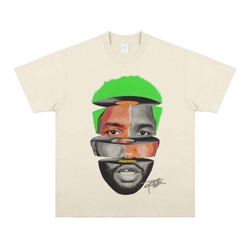 

2026 Fashion Frank Ocean Rapper Hip Hop Blond Short Sleeve Casual TShirt Unisex Cotton Streetwear Summer Women T Shirt Clothing 4XL