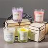 Soy Wax Creative Aromatherapy Candle in Transparent Glass Jar - 12 Scents