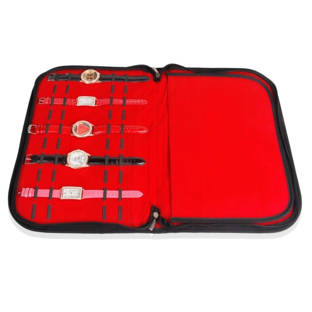 20 Slot Portable Watch Strap Organizer Multi-function Watch Storage Bag  for Stall
