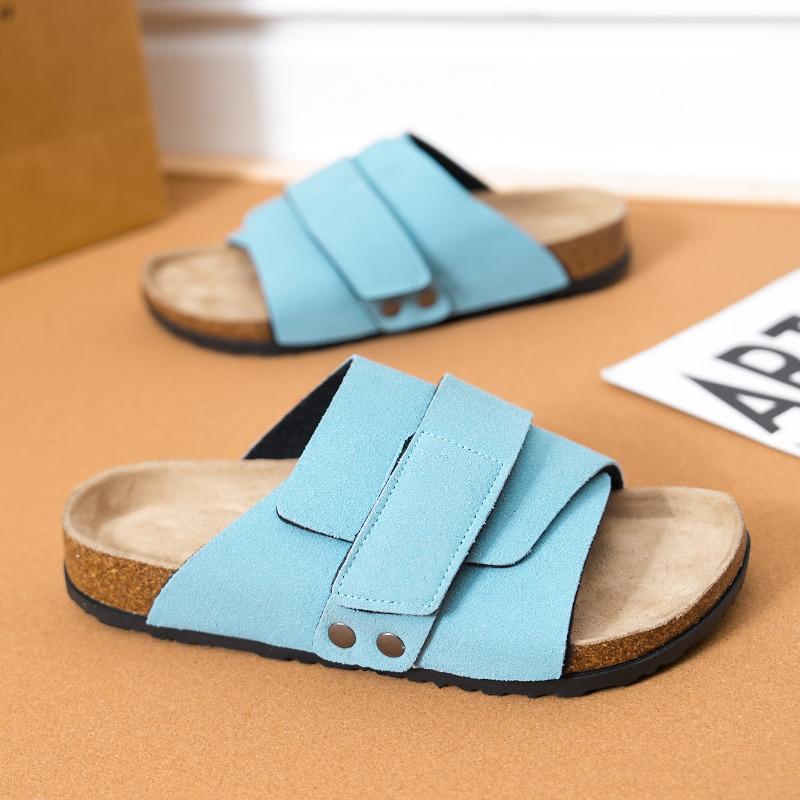 Classic Fashion Purple Mules for Men Women Outdoor Non-slip Beach Shoes Big Size 46 Summer Slippers Casual Men Pantuflas Hombre