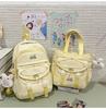 Schoolbag Japanese ins new high-value fresh and sweet backpack junior high school students lightweight travel large-capacity backpack