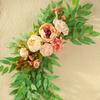 Wedding Welcome Card, Water Card, Peony Flower Indicator, Fake Flower Simulation, Silk Flower Art Arrangement, Wall Decoration
