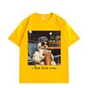 I Live Here Now Funny Goose Meme Graphic T Shirts High Quality Fashion Oversized T-shirts Men Women Short Sleeve T-shirt