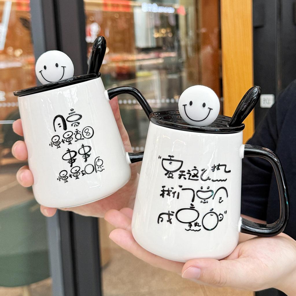 Birthday Gift Girls Student Cup Ceramic Mug Souvenir Practical Gift Box New Water Cup Boys