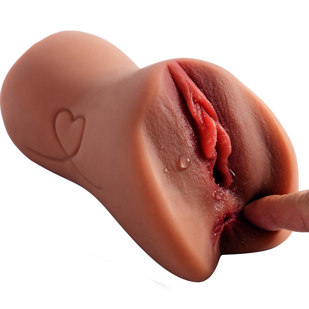 Soft Realistic Vaginal Anus Male Mastubator Sex Toy Masturbation Cup Adult Products for Men