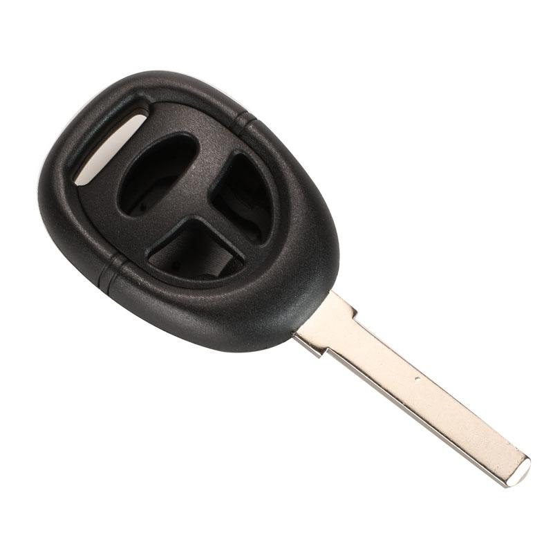 

jingyuqin для SAAB 9-3 9-5 замена 3 кнопки дистанционного ключа автомобиля пустой корпус 3 модели с необрезанным лезвием puce