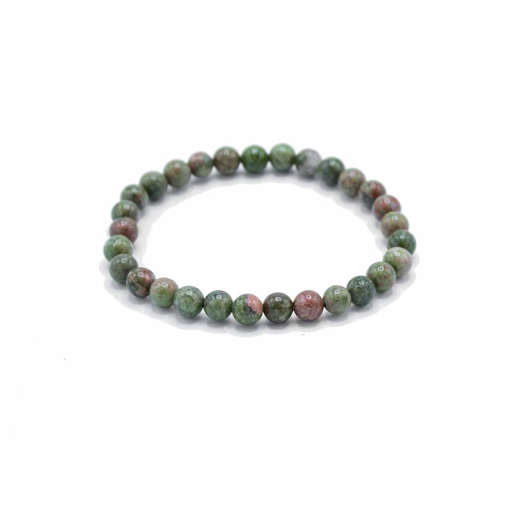 Green Jasper Gemstone Bracelet