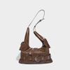 Women'S Hobo Crossbody Bag Retro Bag Punk Shoulder Bag For Motorcycle Large Capacity Hot Girl Fashion Premium Durable