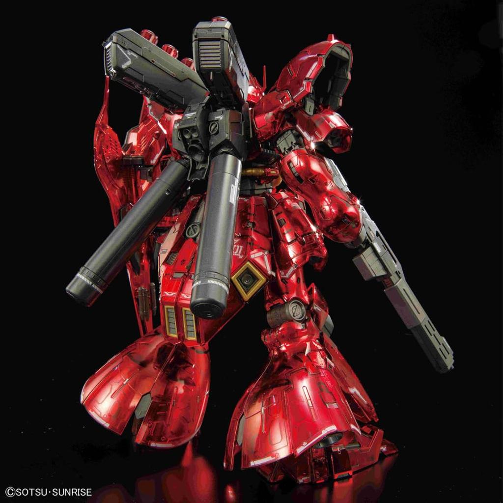 RG 1/144 Gundam Base Exclusive Sazabi [Mechanical Core Plated] Mobile Suit Gundam: Char's Counterattack Pre-Colored Plastic Model