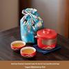 Yipan Ru Kiln Travel Tea Set