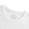 Anta Training Series Round Neck Logo Print Short Sleeve T-Shirt Women Tops Paper-White 162637101-1