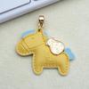 Instant Money Cartoon Pony Pendant Keychain for Couples