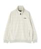 Schott NYC Patterned Jersey Track Jacket, Men's, Size M, 033, Off-White, 782-3152005