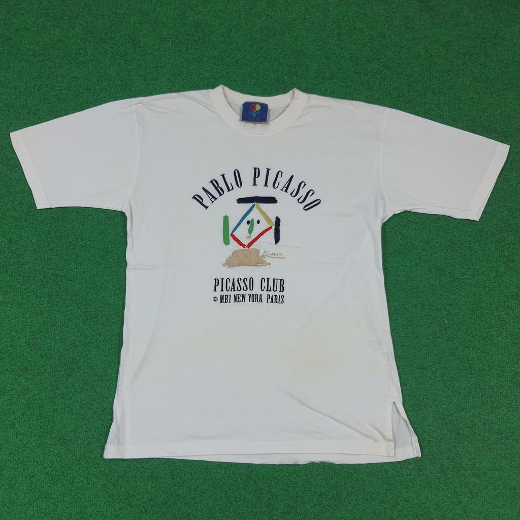 Vintage 90s Pablo Picasso Club Art Graphic Tshirt