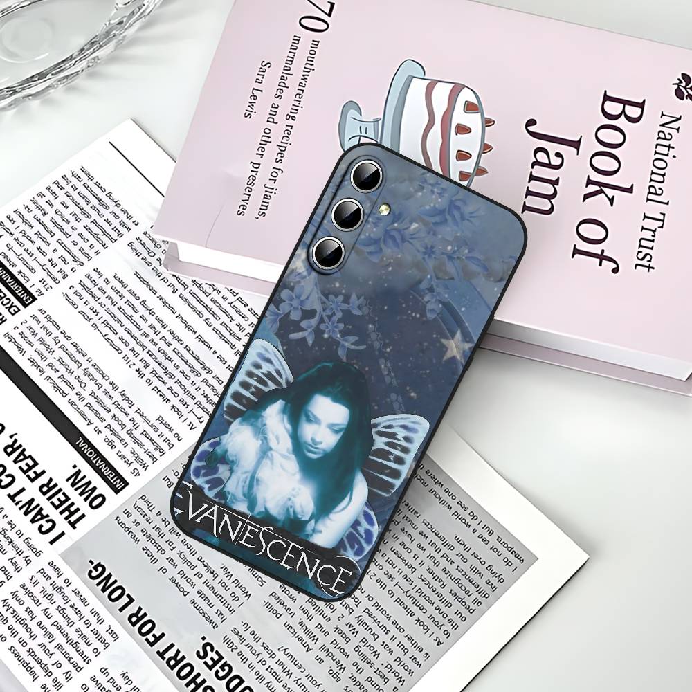 E-Evanescence Fallen A-Amy Lee Phone Case For Samsung Galaxy S21 S22 S23 S24ULTRA S25ULTRA FE Ultra Plus5G A52S S26 Soft Cover