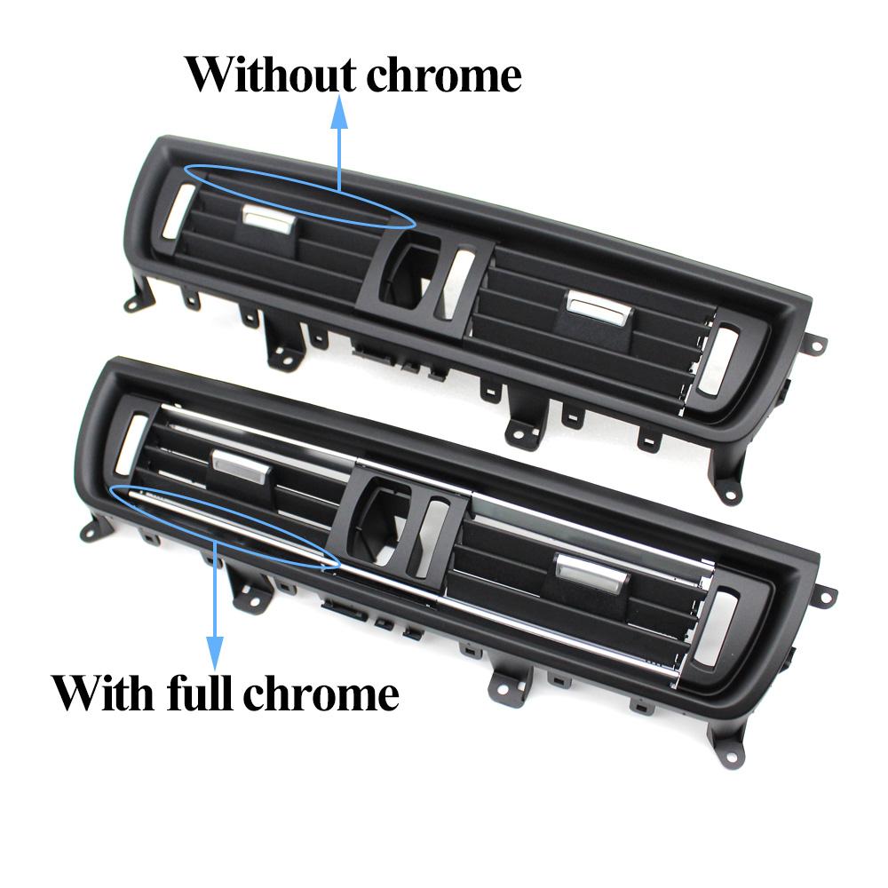 Front Dashboard Central Console Air Conditioner AC Vent Grille For BMW 5 Series F10 F11 F18 520i 523i 64229166885 64229209136