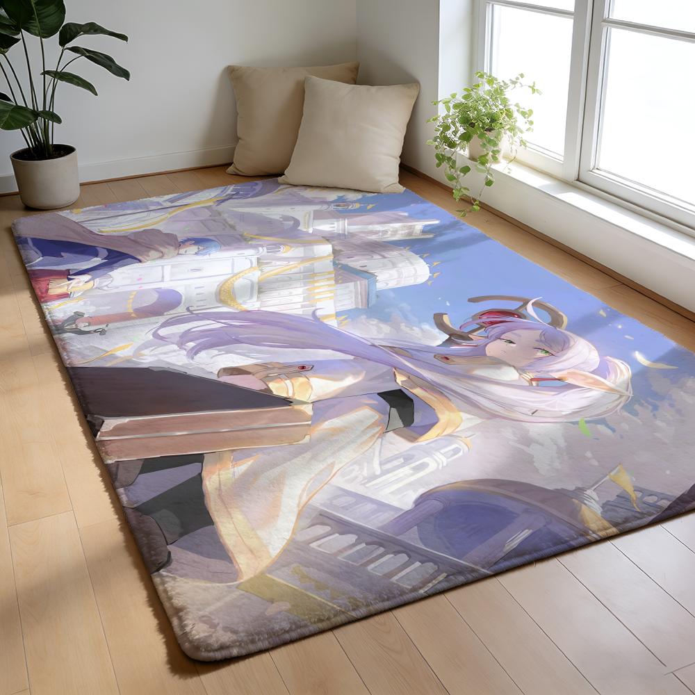 F-Frieren B-Beyond Journeyis End Floor Mat Soft Thick High Density Flannel Mat Non-Slip Absorbent Rug For Bathroom Bedroom Home