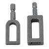 Twist Ties Drill Chuck for Drills with 1/4in Hex Shank Fence Twist Ties Tool Carbon Steel for Fences Repair & Construction