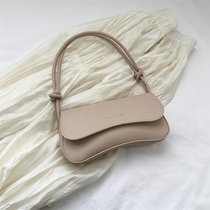 Spring new niche popular small bag women's fashion simple shoulder bag casual trend messenger bag women's bag