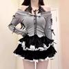 Women's Ruffled High-Waist Ballet Skirt - New Spring, Autumn & Winter Style, Slimming Princess Puffy Double-Layer Skirt
