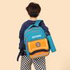 School bag new color matching boys and girls backpack light and versatile large capacity primary school students in grades 1-3