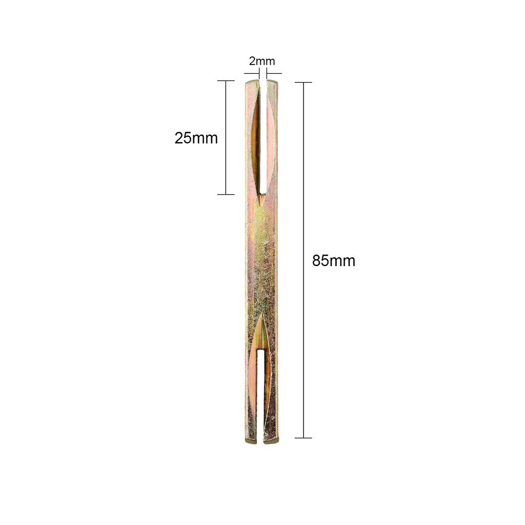 85-130mm Ferro Steel Iron Shaft Spindle Square Spindle 8mm Galvanised Door Window Handle Iron Square Pin