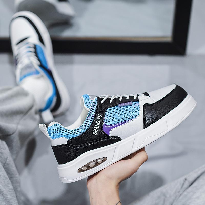 2022 Spring Newest Men S Shoes Fashion Light Breathable Shoes Outdoor Comfortable Wear-Resistant Male Sports Shoes Shock Absorption 40