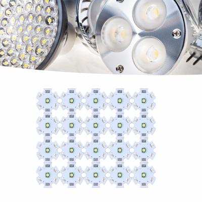 20PCS 3W High Power LED Beads White Light LED Module Pixels Easy Pinspot Light Bulb  For Car Lights