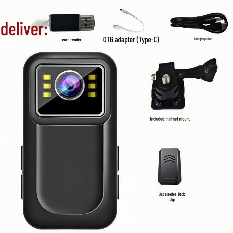 Waterproof HD Motorcycle Dash Cam with Anti-Shake Technology