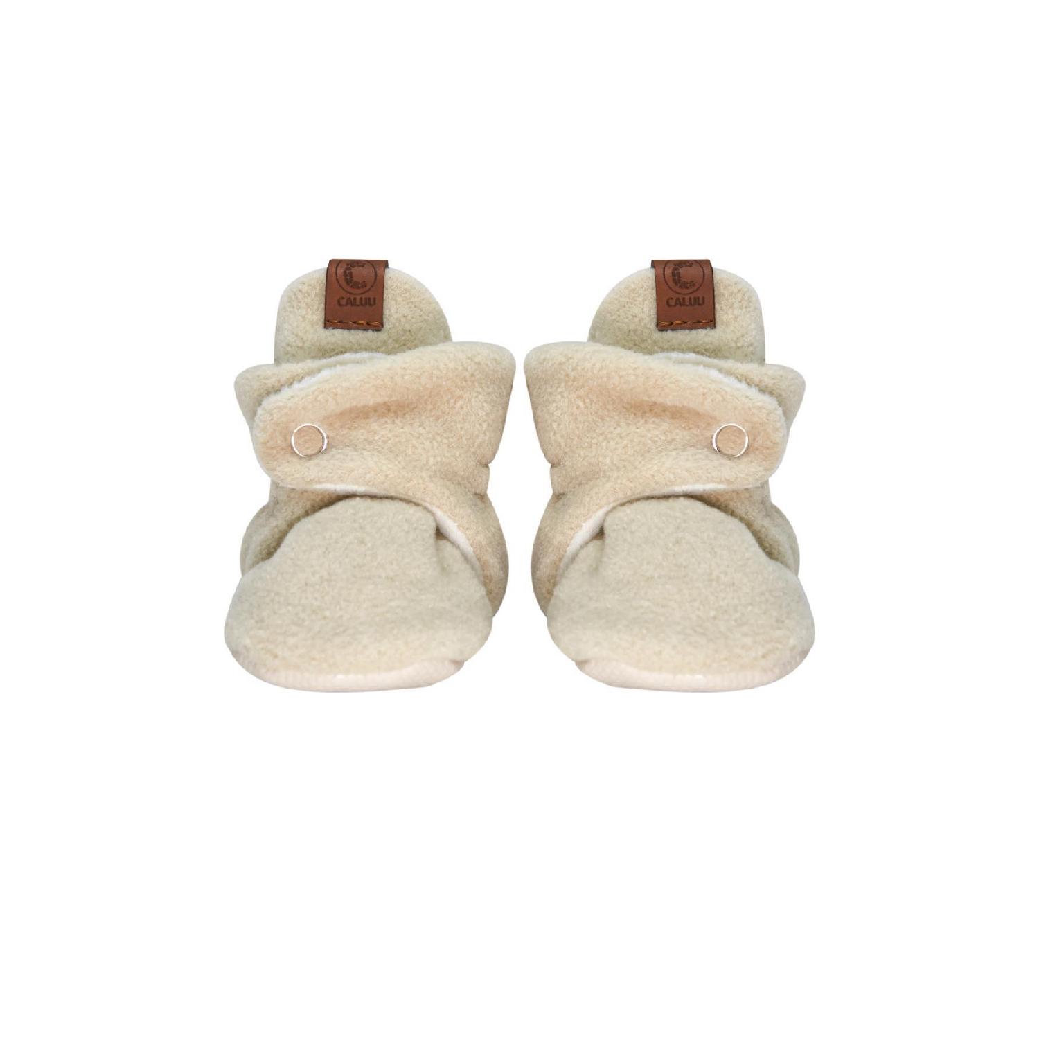 

Нескользящая подошва, детские тапочки, домашние пинетки First Step, защита от пота, флис, не допускающий скатывания. 0-6 Ay