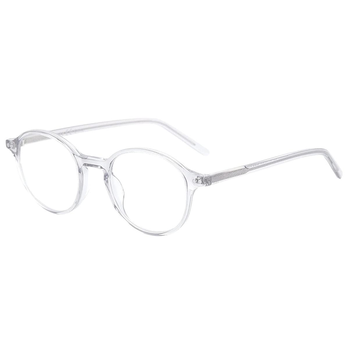 

ZENOTTIC Модные круглые рецептурные очки Ацетатные прогрессивные оптические очки для женщин и мужчин Защита от синего света Очки для близорукости Single Version&1.56&None