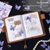 Dream Butterfly Whispers: Gold Foil 3D Butterfly Stickers for Journals & Collages - 6 Styles