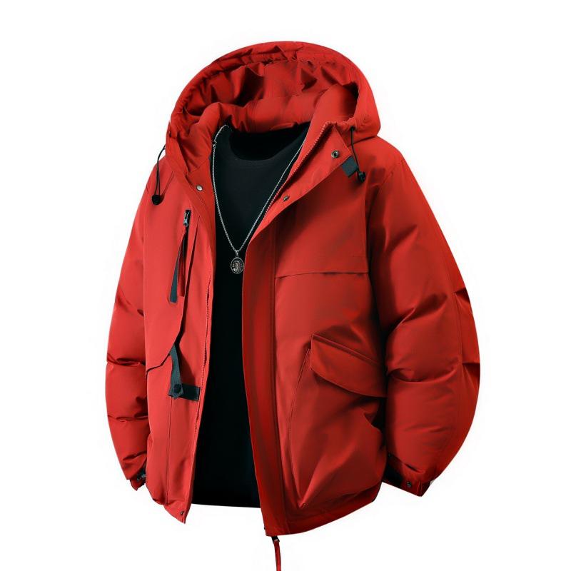 

Men s Thick Warm Hooded Winter Cotton Jacket - Casual & Stylish M