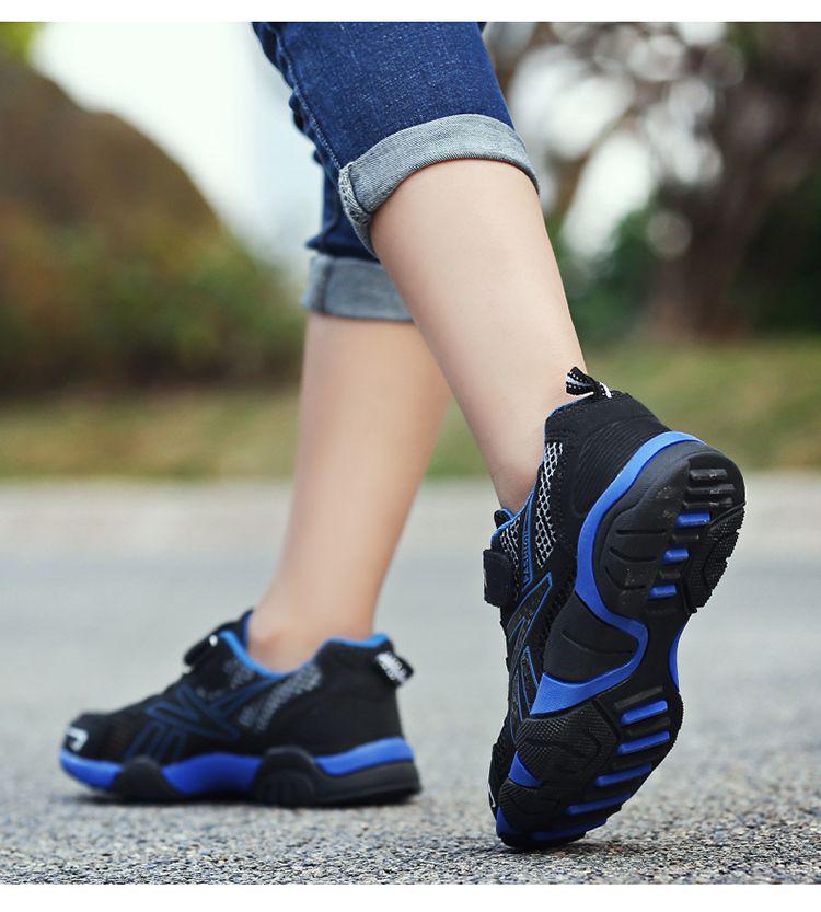 Boys' Mesh Breathable Sports Running Shoes for Spring, Summer, and Autumn