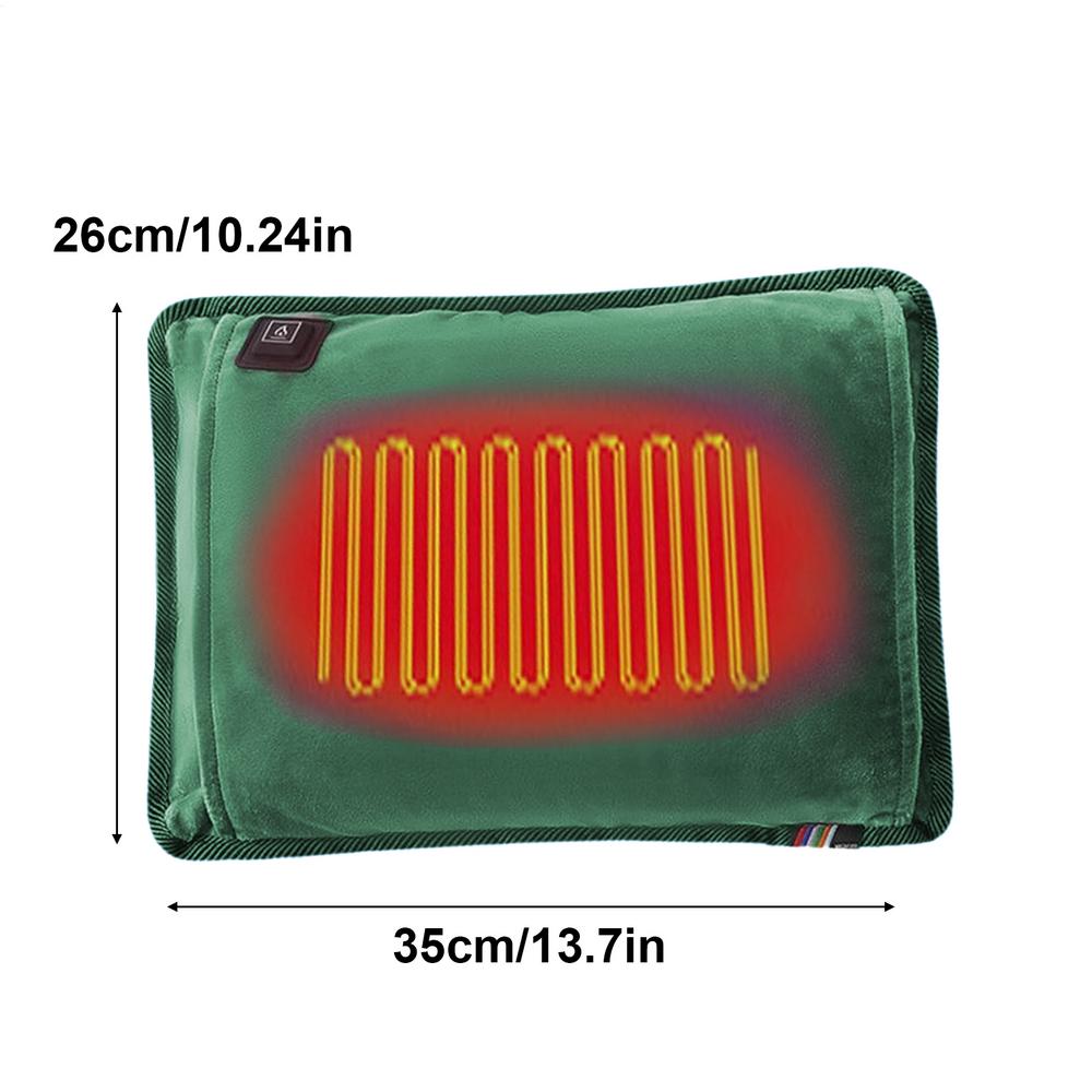 Electric Handwarmers Hand Warmer Pillow Machine Washable Heated Hand Warmer Plush Portable Hand Warmer With 3 Modes For