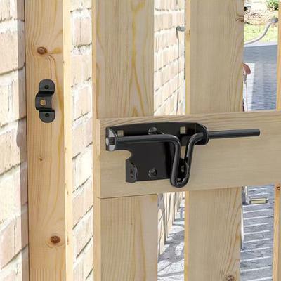 Alloy Door Latch Rust-Resistant Weather-Resistant Dual-Functional Lock Self-Locking Design Door Latch